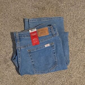 Levi's Women's Medium Blue Straight-Leg Jeans